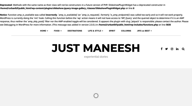 justmaneesh.co