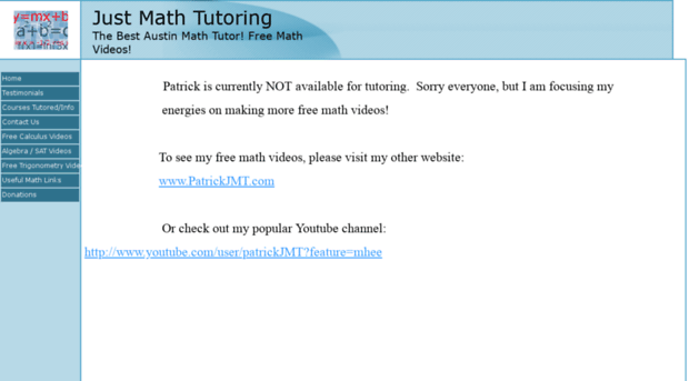 justmathtutoring.com