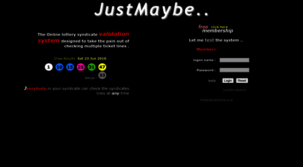 justmaybe.co.uk