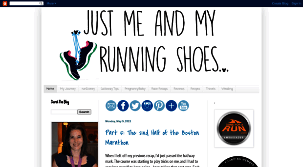 justmeandmyrunningshoes.com