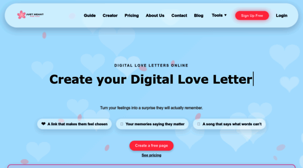 justmeantforyou.com