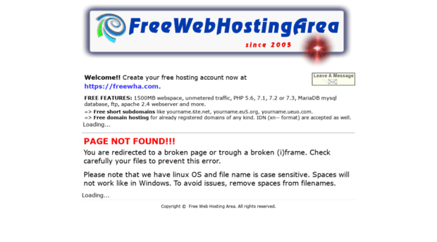 justneededafreehosting.6te.net