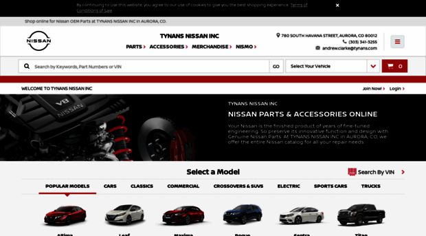 justnissanparts.com