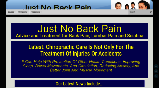 justnobackpain.com