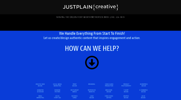 justplaincreativeproductions.com