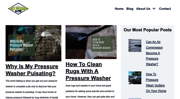 justpressurewashers.com