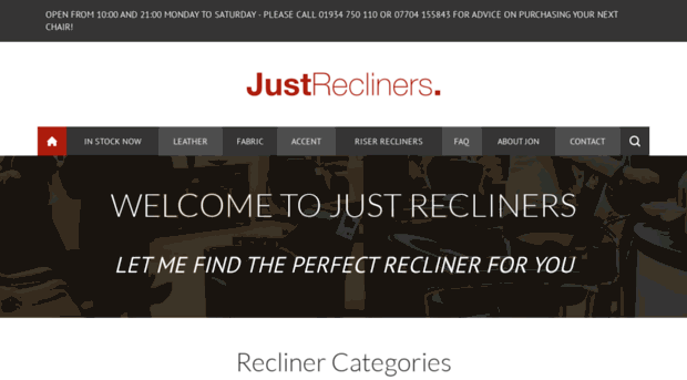 justrecliners.co.uk