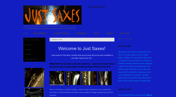 justsaxes.net