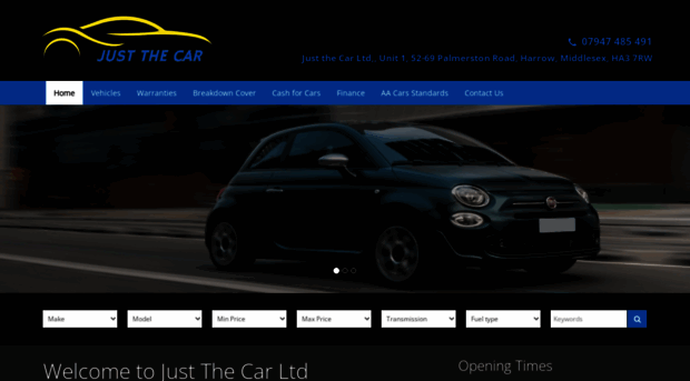 justthecarltd.co.uk