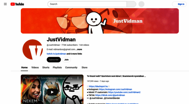 justvidman.com