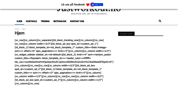 justworkout.no