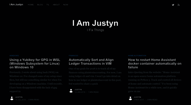 justyn.io