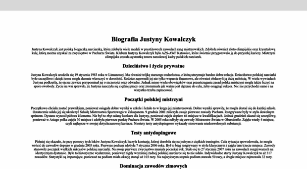 justyna-kowalczyk.pl