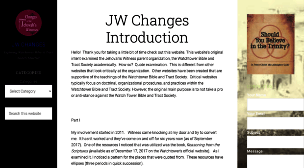 jwchanges.com