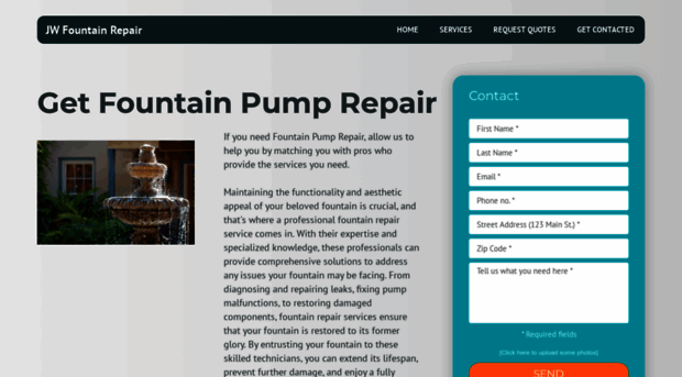 jwfountainrepair.com