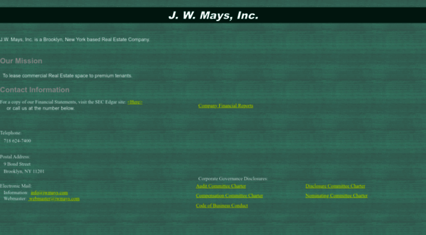 jwmays.com