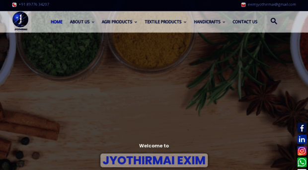 jyothirmaiexim.com