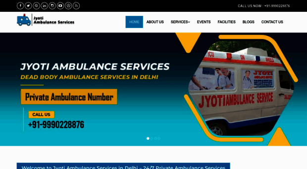 jyotiambulanceservicesdelhi.com