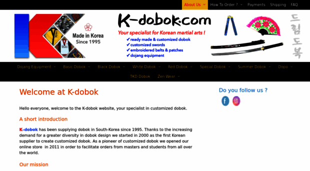 k-dobok.com