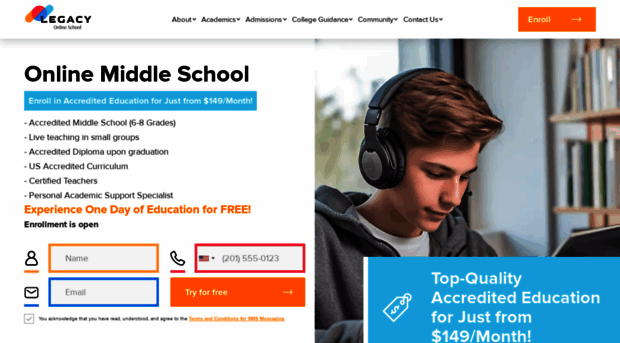 k12onlinemiddleschool3.com