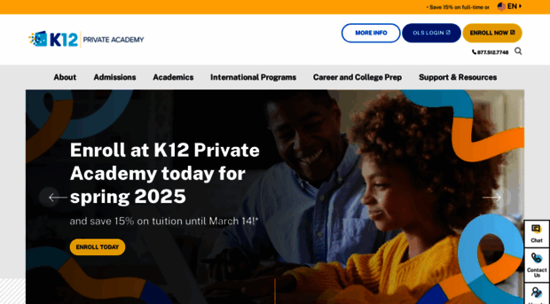 k12privateacademy.com