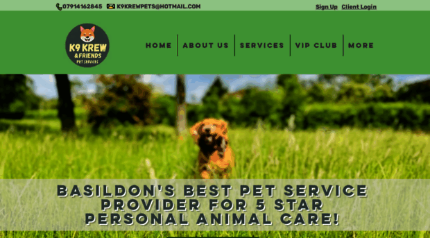 k9krewpetservices.co.uk