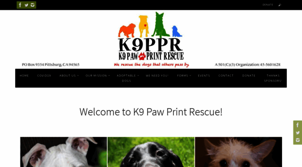 k9pawprintrescue.org