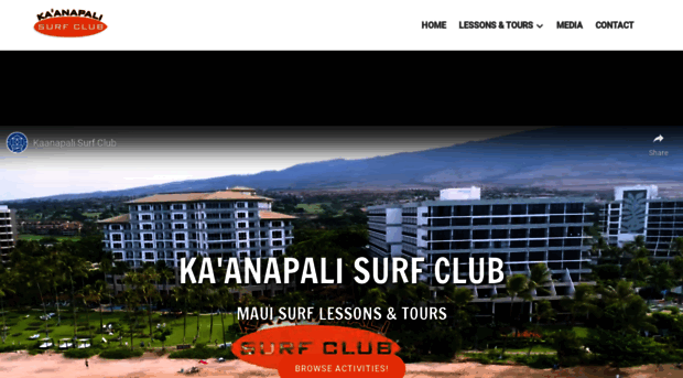 kaanapalisurfclub.com