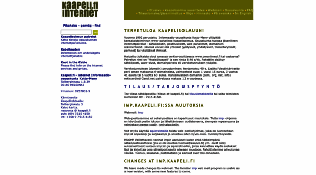 kaapeli.fi