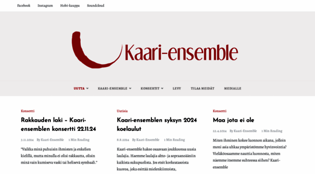 kaari-ensemble.fi