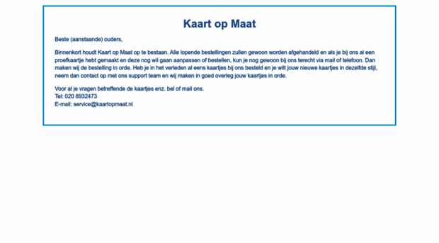 kaartopmaat.nl