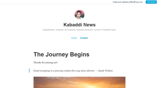 kabaddi.news.blog