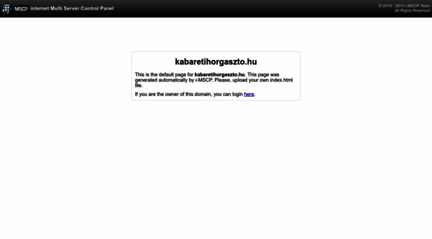 kabaretihorgaszto.hu