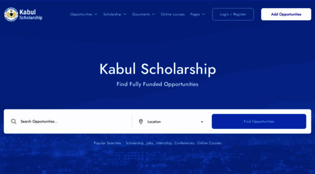 kabulscholarship.com