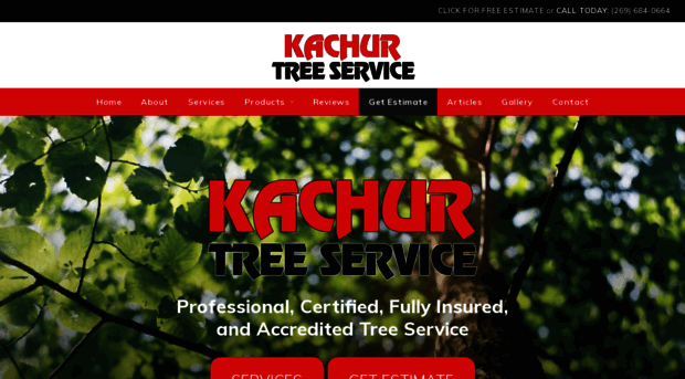 kachurtreeservice.com