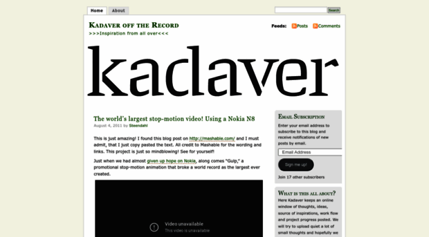 kadaverofftherecord.wordpress.com