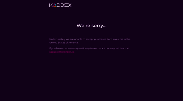 kaddex.tokensoft.io