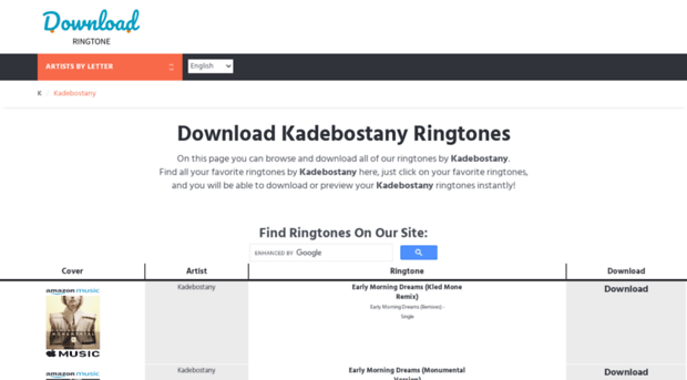 kadebostany.download-ringtone.com