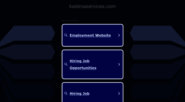 kadenaservices.com