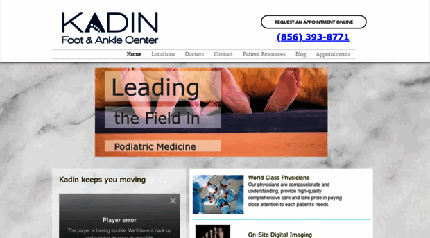 kadinfootandankle.com