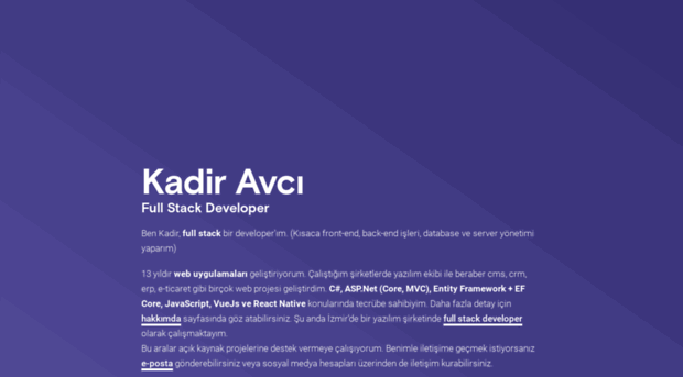 kadir.xyz