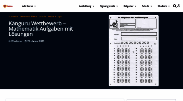 kaenguru-wettbewerb.plakos.de