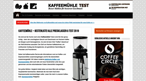 kaffeemuehle-test.de