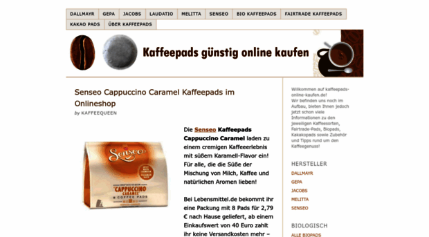 kaffeepads-online-kaufen.de