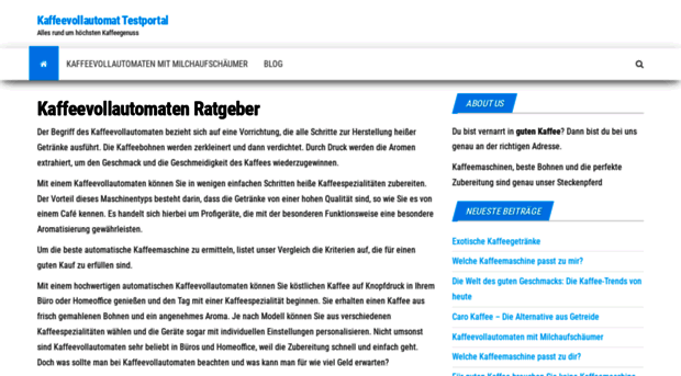 kaffeevollautomat-testportal.de