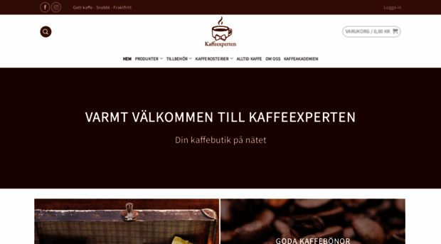 kaffeexperten.se
