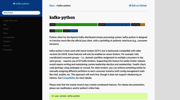 kafka-python.readthedocs.org