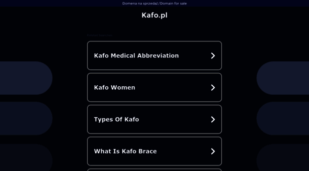 kafo.pl