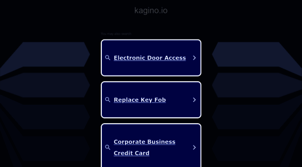 kagino.io