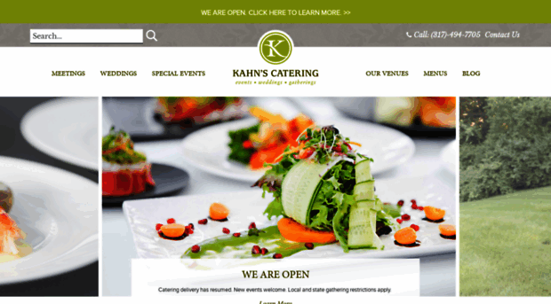 kahnscatering.com